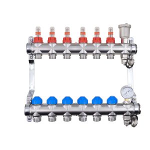 ZL-1185P06 6 Ports Auto-Balancing Stainless Steel Manifold