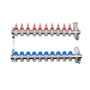 ZL-1185P10 10 Ports Auto-Balancing Stainless Steel Manifold