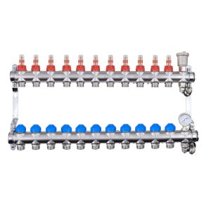 ZL-1185P11 11 Ports Auto-Balancing Stainless Steel Manifold