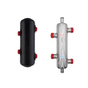 ZL-1188B-1F-2 Low Loss header 2 in 2 out DN25 Female with insulation