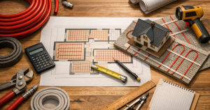 underfloor heating size calculation