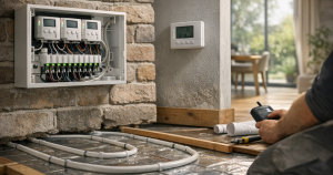 zonal controls for underfloor heating